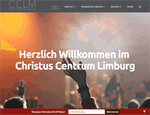 Tablet Screenshot of cclm.de